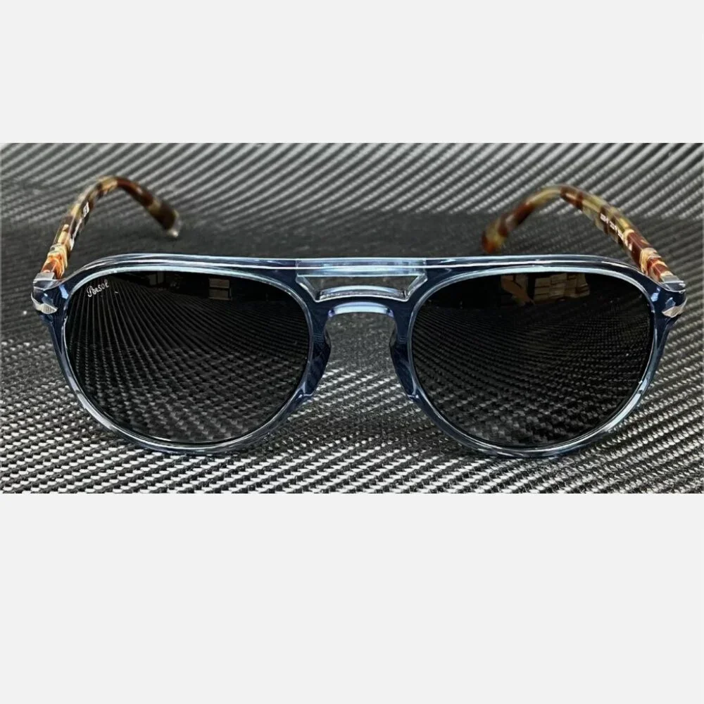 New Persol Men's Transparent 55mm Sunglasses